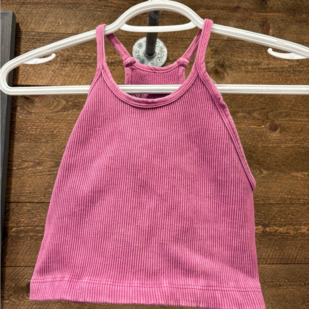 FP Movement by Free People seamless Ribbed Crop Top - Picture 2 of 4